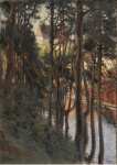 Edelfelt Albert Gustaf Aristides View of Porvoo from Nasinmaki  - Hermitage